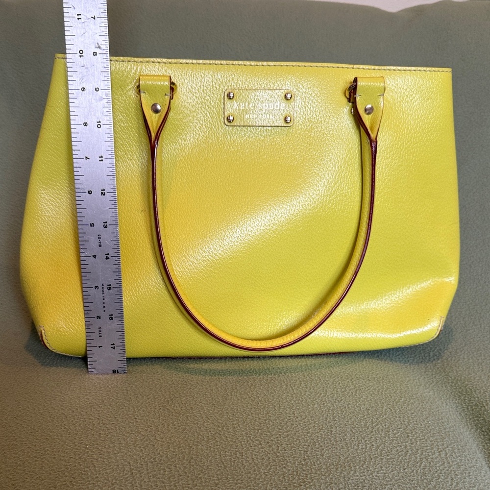Kate Spade Lemon Yellow Tote - Picture 7 of 10